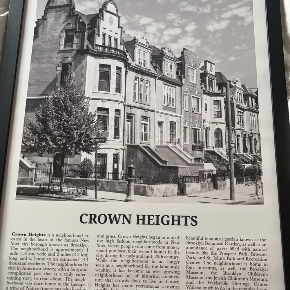 20 x 28 inch Crown Heights art